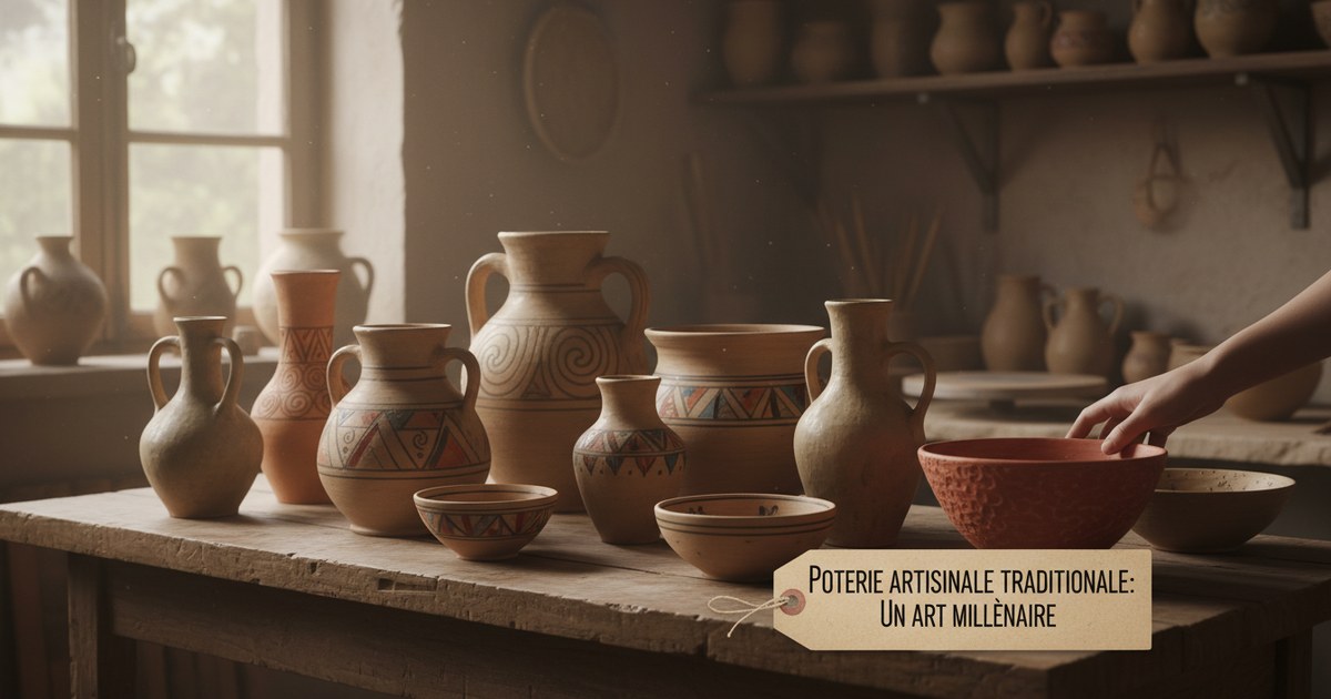 La poterie artisanale traditionnelle : un art millénaire